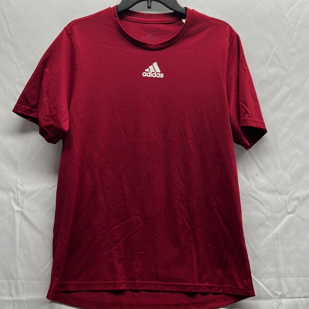 NWOT - Adidas Creator Tee Maroon Red Short Sleeve Athletic Training T-Shirt Medi